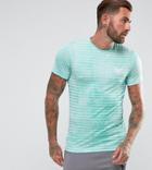 Good For Nothing Muscle T-shirt In Mint Stripe Exclusive To Asos - Green
