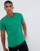 Abercrombie & Fitch Pop Icon Crew Neck T-shirt In Pine Green - Green