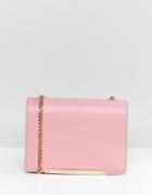 Ted Baker Rainbow Concertina Bag In Leather - Pink