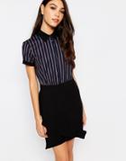 Sisley Stripe Shirt Dress - Multi