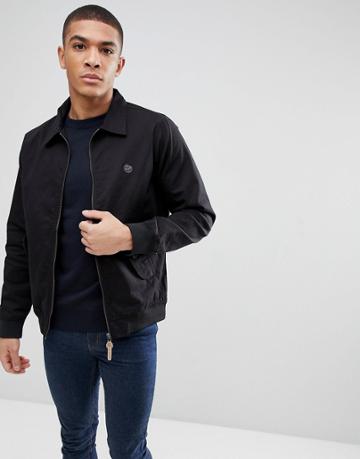 Le Breve Harrington Jacket - Black