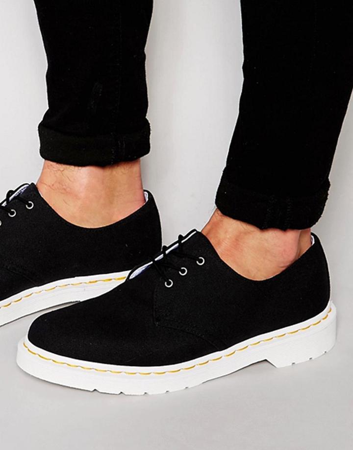 Dr Martens 3 Eye Lester Shoes - Black