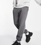 Collusion Sweatpants In Charcoal Gray-grey