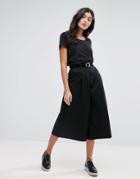 Ymc Expanded A-line Culottes - Black