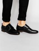 Hudson London Ferland Monk Shoes - Black