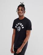 New Era Nba Raptors T-shirt In Black - Black