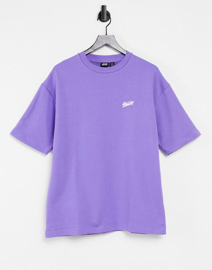 Pull & Bear Set T-shirt In Purple
