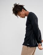 Element Basic Long Sleeve T-shirt In Black - Black