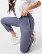 Ellesse Sweatpants With Crystal Logo In Blue- Exclusive To Asos-blues