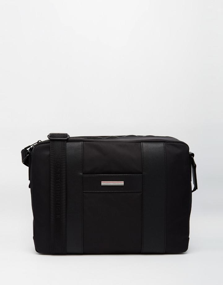 Tommy Hilfiger Story Messenger Bag - Black