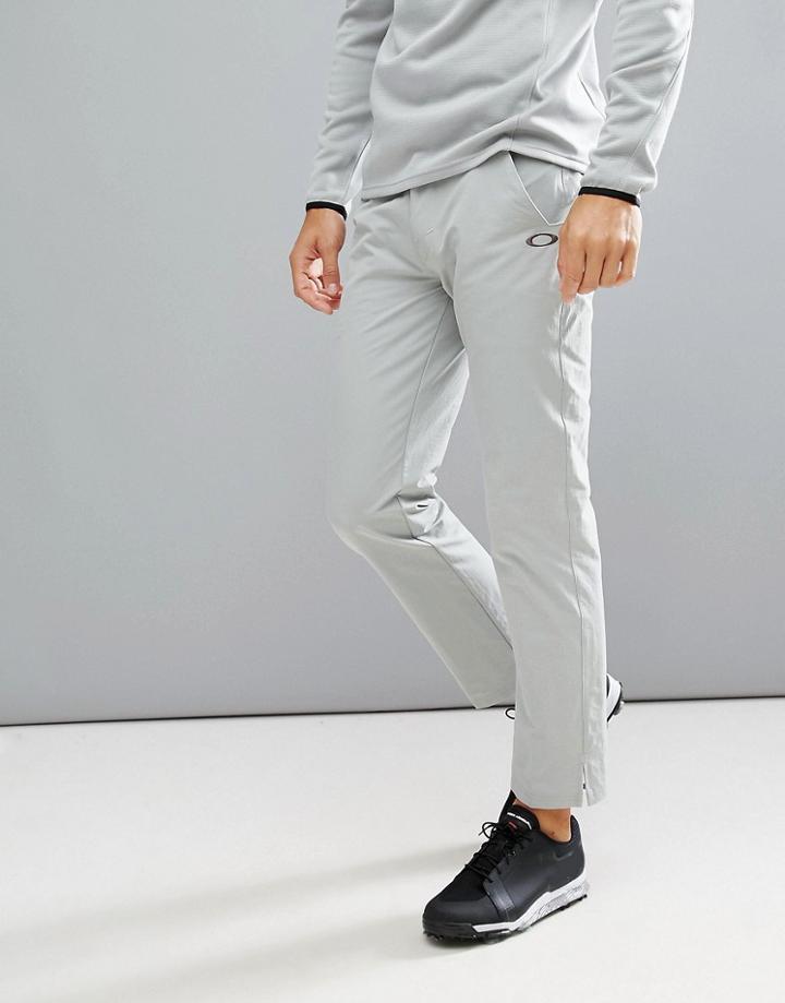 Oakley Golf Take Pants Regular Fit In Light Gray - Gray
