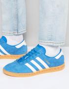 Adidas Originals Hamburg Sneakers In Blue S76697 - Blue