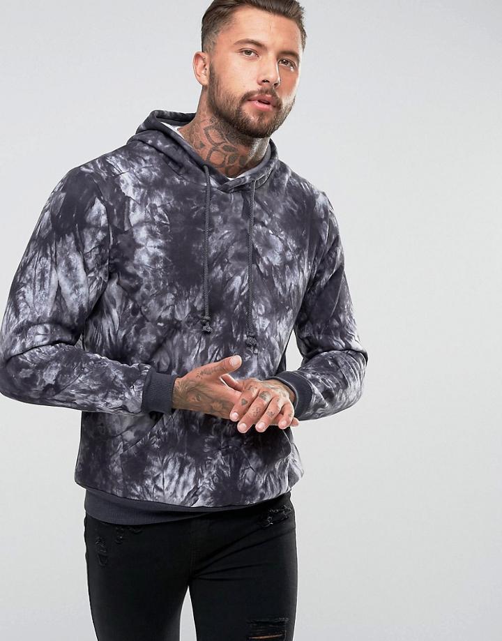 Liquor & Poker Tye Dye Hoody - Yellow