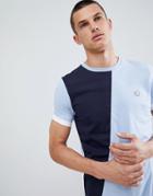 Le Breve Split T-shirt - Blue