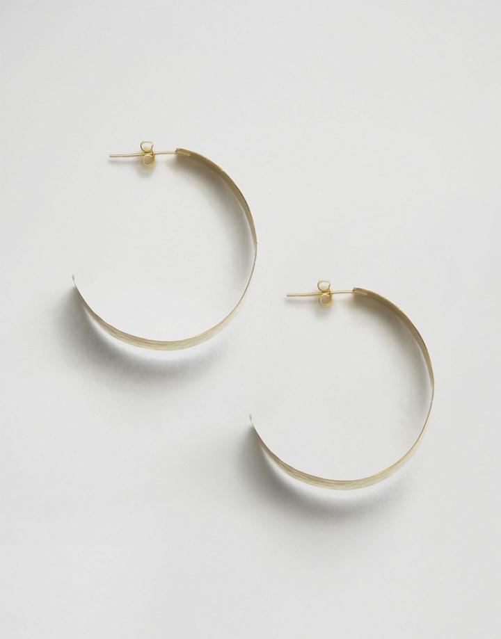 Made Sii Hoop Earrings - Gold