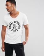 Selected Homme Brooklyn T-shirt - White