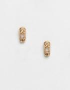 Icon Brand Gold Safety Pin Earring - Gold