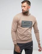 Nicce London Sweatshirt With Box Logo - Gray