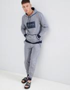Boss Bodywear Heritage Cuffed Joggers - Gray