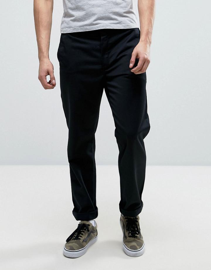 Carhartt Wip Master Chinos In Relaxed Fit - Black