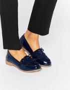 Truffle Collection Esme Bow Loafers - Navy Mf