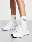 Adidas Originals Astir Sneakers In Triple White