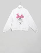 Asos Design Lounge Barbie Sweatshirt-white
