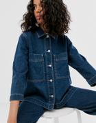 Weekday Denim Jacket Two-piece In Dream Blue