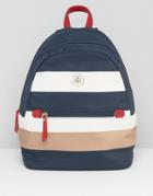 Tommy Hilfiger Modern Nylon Backpack In Stripe - Multi