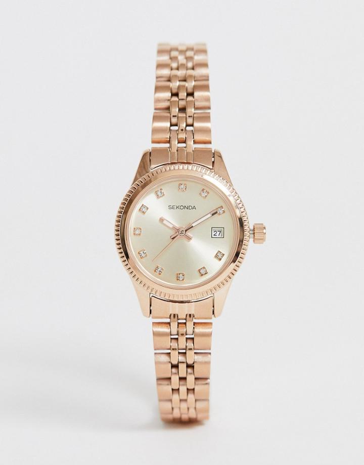 Sekonda Bracelet Watch In Rose Gold