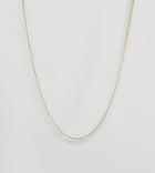 Regal Rose Gold Plated Fine Snake Chain Necklace - Gold