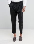 Hugo By Hugo Boss Cropped Pants - Black