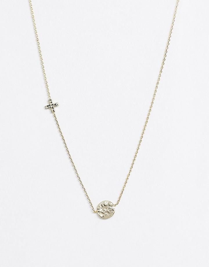 & Other Stories Fine Multi Pendant Necklace In Gold