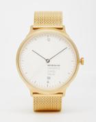 Mondaine Helvetica Gold Stainless Steel Watch - Gold