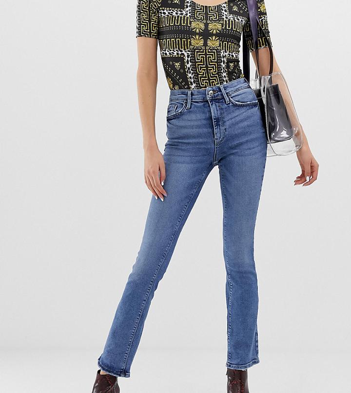 River Island Bootcut Jeans In Mid Wash - Blue