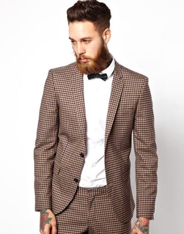 Selected Blazer In Puppy Tooth