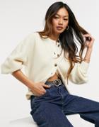 & Other Stories Cardigan In Light Beige-neutral