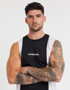 New Look International Vertical Block Tank In Black