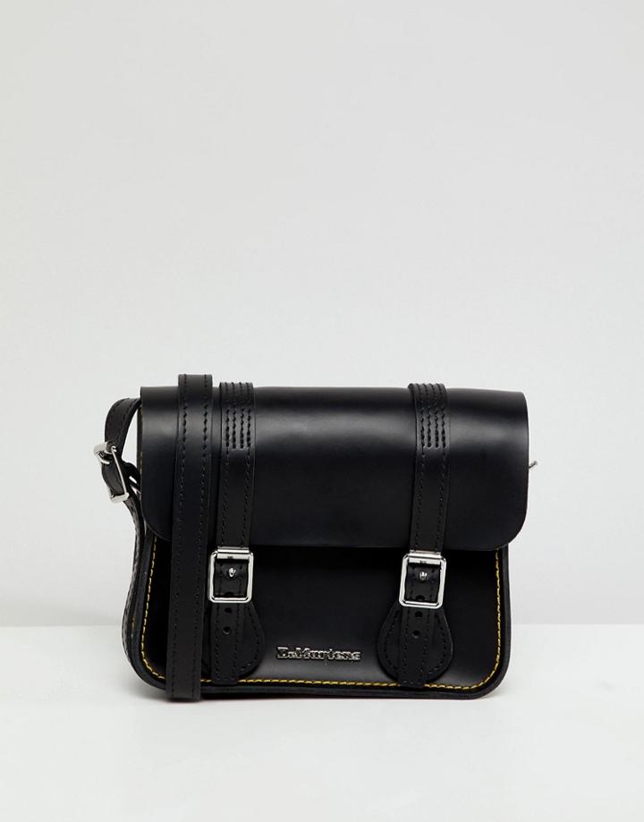 Dr Martens 7inch Leather Satchel - Black