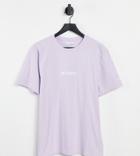 Columbia Csc Basic Logo T-shirt In Lilac Exclusive At Asos-pink