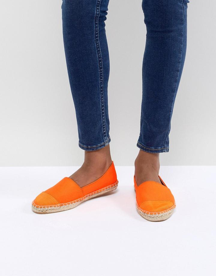 Asos Design Jaslynn Espadrilles - Orange
