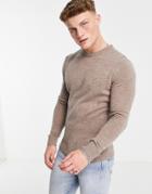 Farah 7gg Wool Slim Fit Sweater-neutral