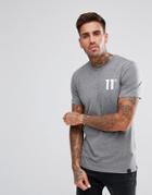 11 Degrees Muscle T-shirt In Gray - Gray