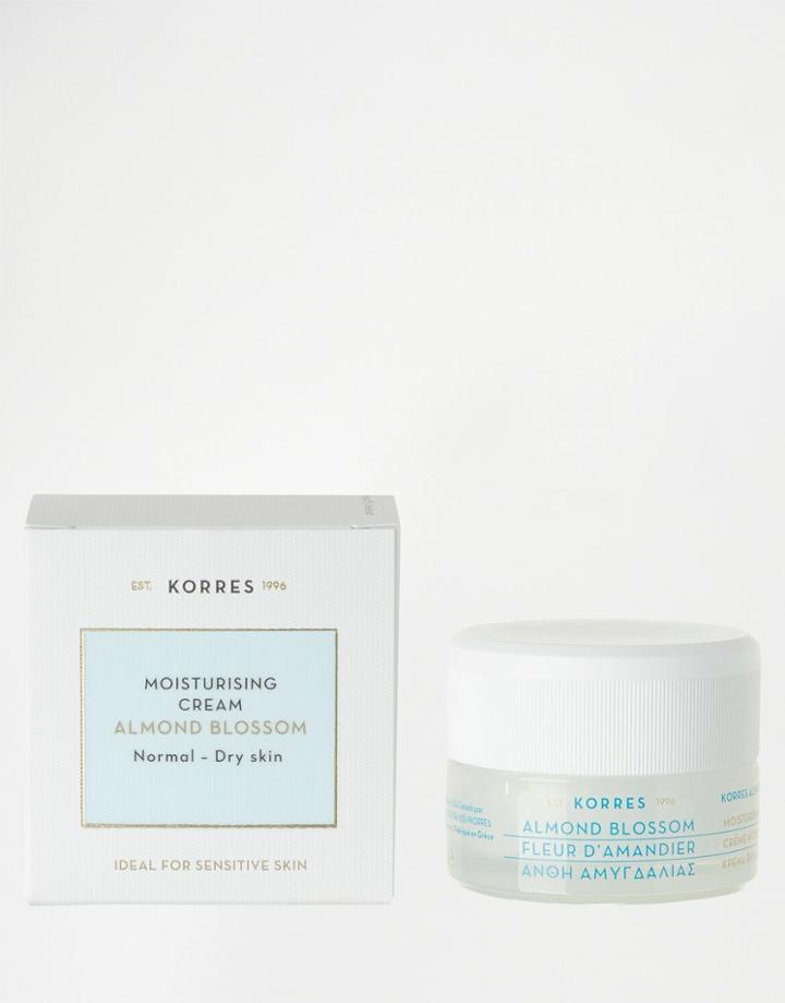 Korres Almond Blossom Moisturising Cream - For Normal To Dry Skin 40ml - Almond Blossom