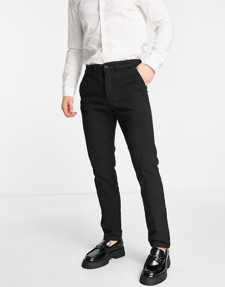 Selected Homme Slim Fit Smart Pants In Black