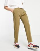 Jack & Jones Premium Slim Pants In Brown - Part Of A Set