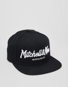 Mitchell & Ness Snapback Cap Pinscript - Black