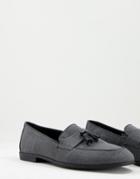 Topman Gray Check Prince Check Loafers