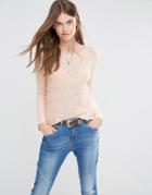 Blend She Zassy Sweater - Pearl Blush