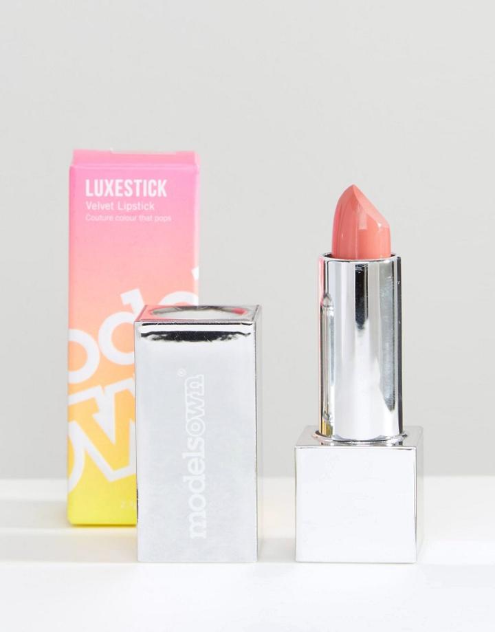 Models Own Luxestick Velvet Lipstick - Red